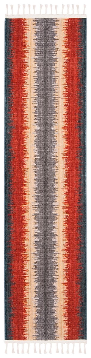 Safavieh Farmhouse Fmh824N Navy / Orange Rugs - Safavieh - fmh824n - 28