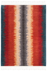 Safavieh Farmhouse Fmh824N Navy / Orange Rugs - Safavieh - fmh824n - 3