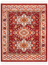 Safavieh Farmhouse Fmh825A Ivory / Red Rugs - Safavieh - fmh825a - 28