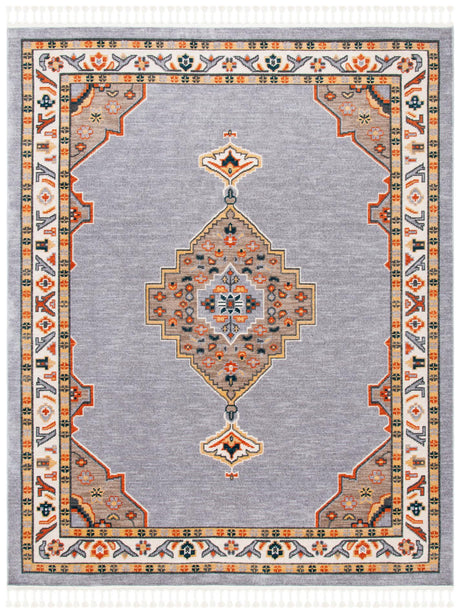 Safavieh Farmhouse Fmh830E Grey/Orange Rugs - Safavieh - fmh830e - 28