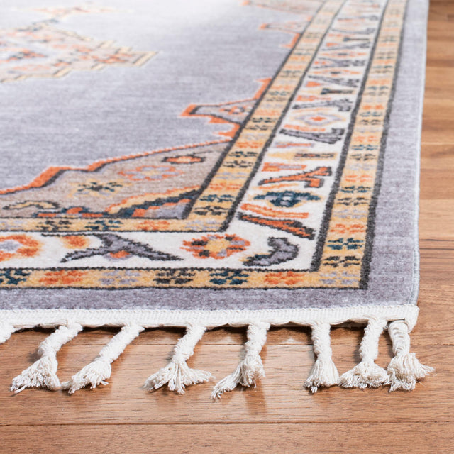 Safavieh Farmhouse Fmh830E Grey/Orange Rugs - Safavieh - fmh830e - 28