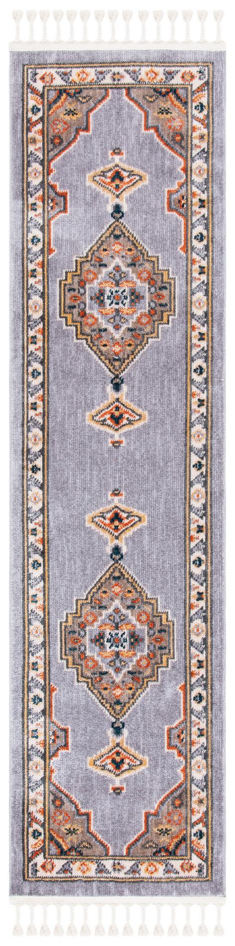 Safavieh Farmhouse Fmh830E Grey/Orange Rugs - Safavieh - fmh830e - 28