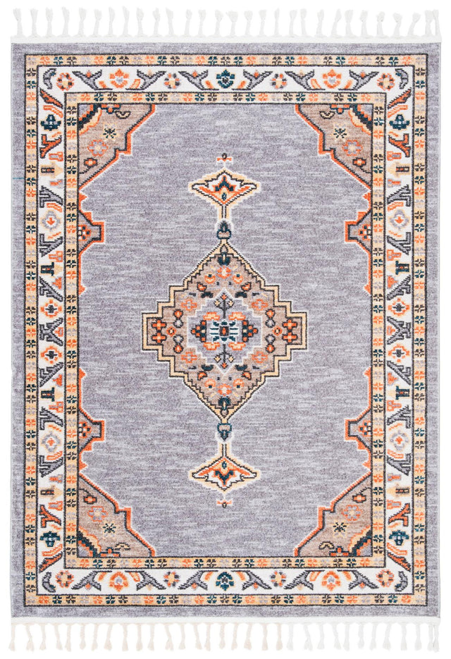 Safavieh Farmhouse Fmh830E Grey/Orange Rugs - Safavieh - fmh830e - 3