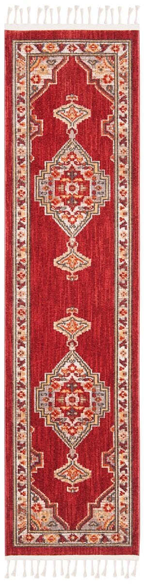 Safavieh Farmhouse Fmh830Q Creme / Red Rugs - Safavieh - fmh830q - 28