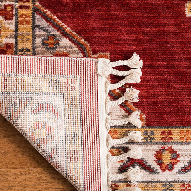 Safavieh Farmhouse Fmh830Q Creme / Red Rugs - Safavieh - fmh830q - 3