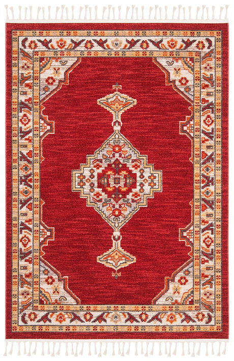 Safavieh Farmhouse Fmh830Q Creme / Red Rugs - Safavieh - fmh830q - 3