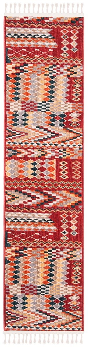 Safavieh Farmhouse Fmh849N Navy / Red Rugs - Safavieh - fmh849n - 28