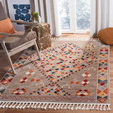 Safavieh Farmhouse Fmh852E Taupe / Navy Rugs - Safavieh - fmh852e - 3