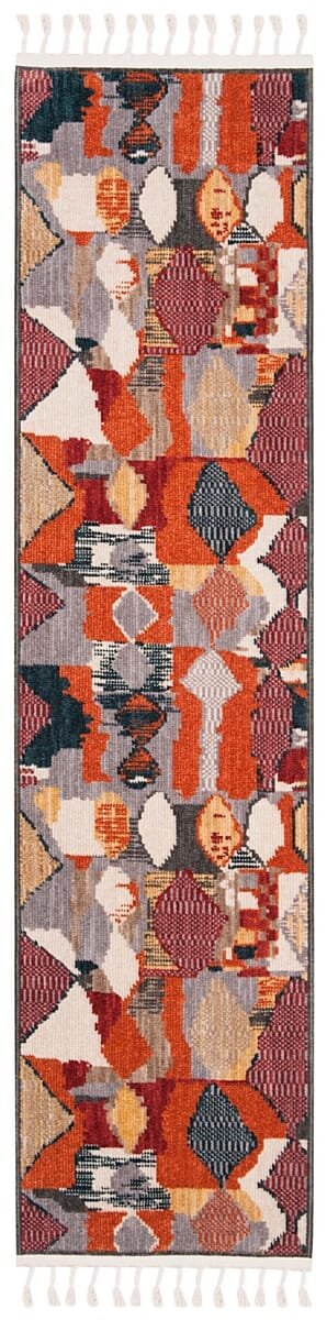 Safavieh Farmhouse Fmh853P Orange / Navy Rugs - Safavieh - fmh853p - 28