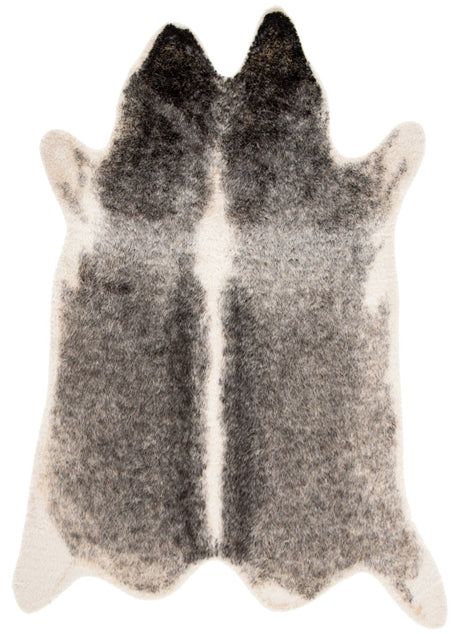 Safavieh Faux Cow Hide Fch203F Grey/Ivory Rug - Safavieh - fch203f - 45