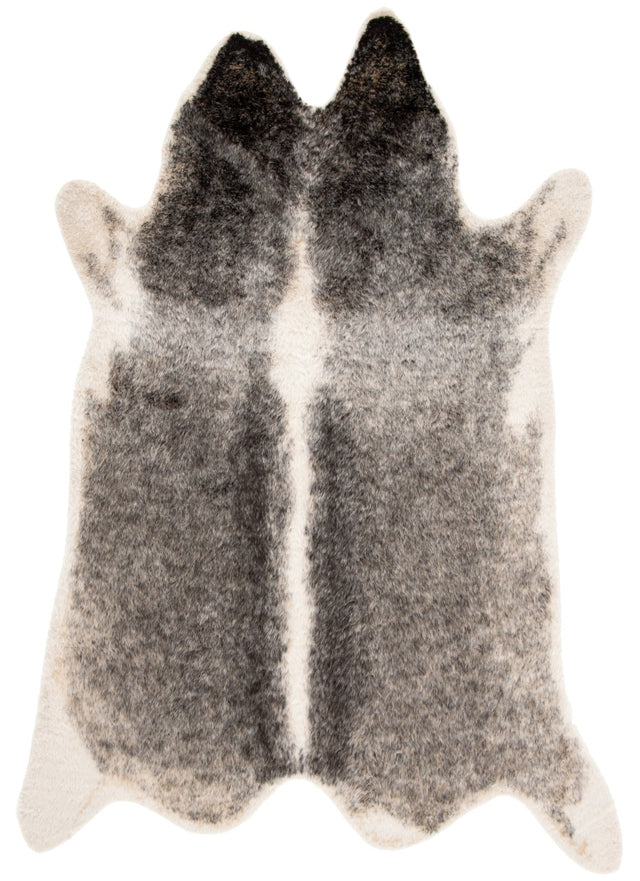 Safavieh Faux Cow Hide Fch203F Grey/Ivory Rug - Safavieh - fch203f - 45