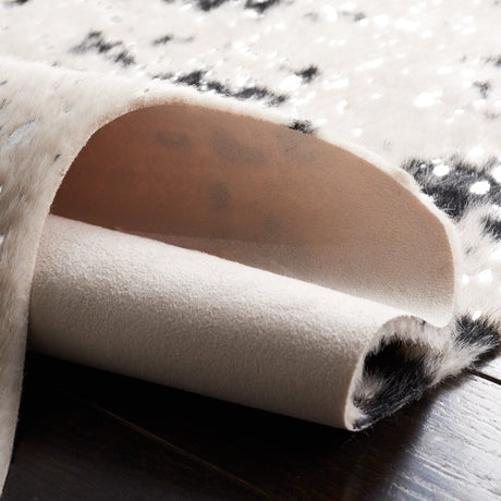 Safavieh Faux Cow Hide Fch207Z Beige/Black Rug - Safavieh - fch207z - 45