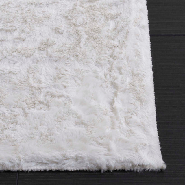 Safavieh Faux Fur Ffr100A Ivory Rug - Safavieh - ffr100a - 24