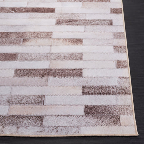 Safavieh Faux Hide Fah500B Beige/Brown Rug - Safavieh - fah500b - 3