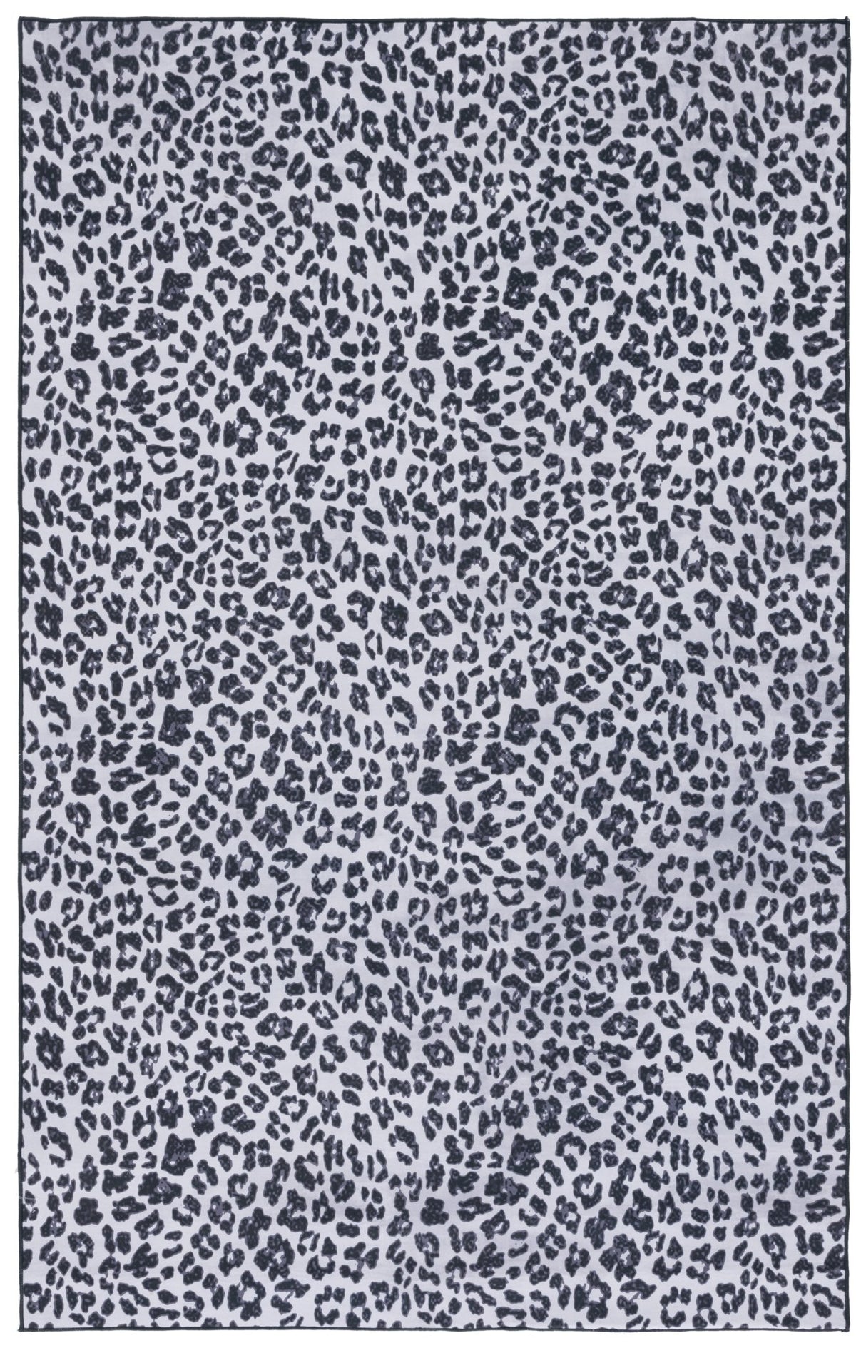 Safavieh Faux Hide Fah505A Ivory/Black Rug - Safavieh - fah505a - 3