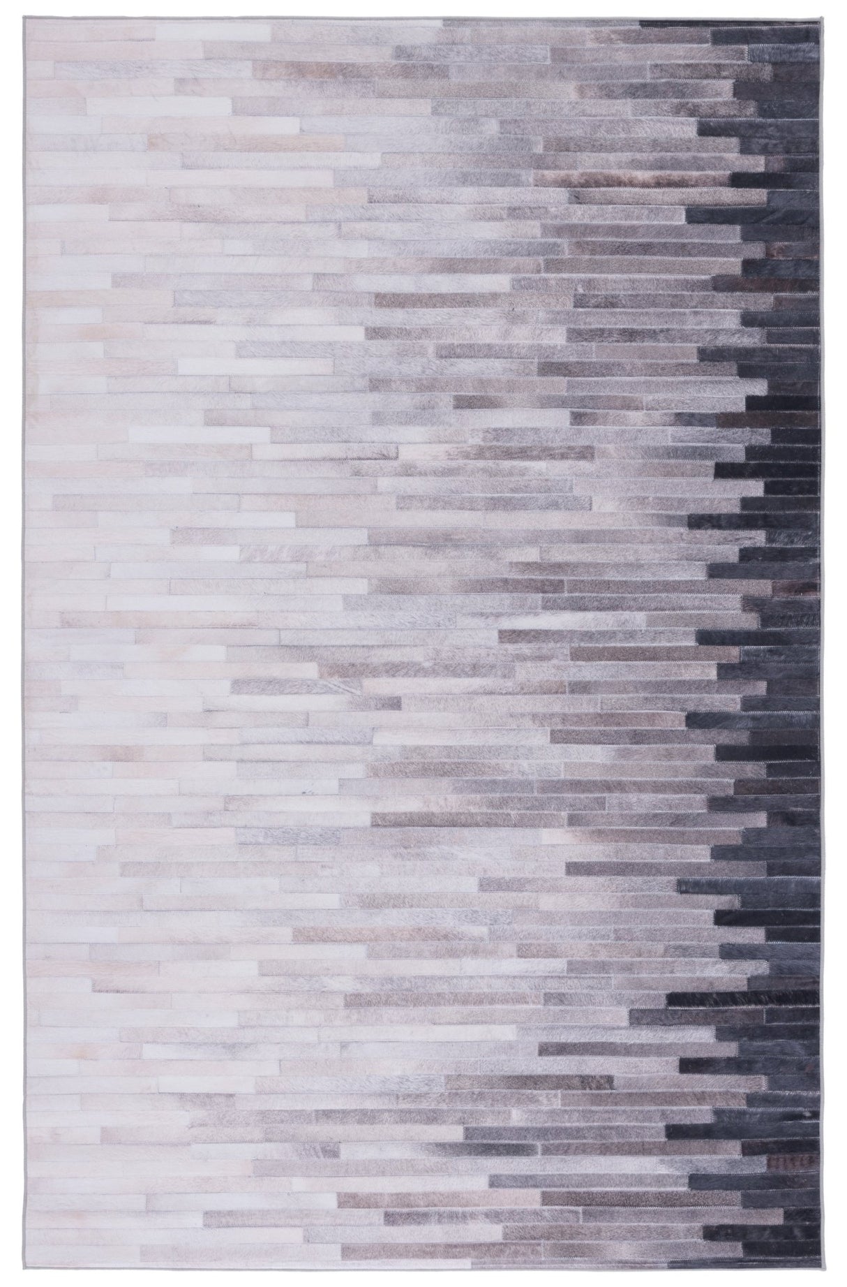 Safavieh Faux Hide Fah514A Ivory/Grey Rug - Safavieh - fah514a - 3