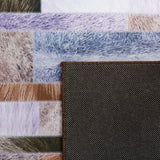 Safavieh Faux Hide Fah515A Beige/Purple Rug - Safavieh - fah515a - 3