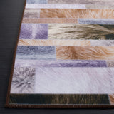 Safavieh Faux Hide Fah515A Beige/Purple Rug - Safavieh - fah515a - 3
