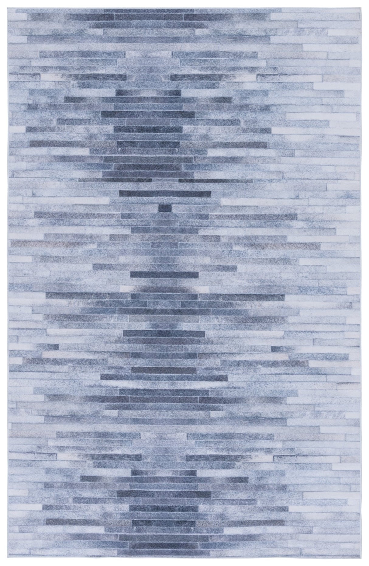Safavieh Faux Hide Fah516F Light Grey/Grey Rug - Safavieh - fah516f - 3