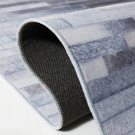 Safavieh Faux Hide Fah516F Light Grey/Grey Rug - Safavieh - fah516f - 3