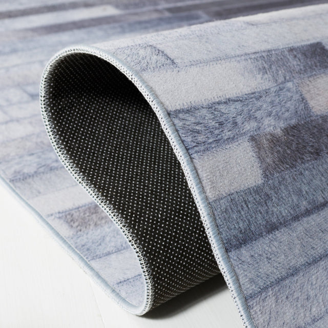 Safavieh Faux Hide Fah516F Light Grey/Grey Rug - Safavieh - fah516f - 3