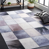 Safavieh Faux Hide Fah519B Beige/Grey Rug - Safavieh - fah519b - 3