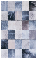 Safavieh Faux Hide Fah519B Beige/Grey Rug - Safavieh - fah519b - 3