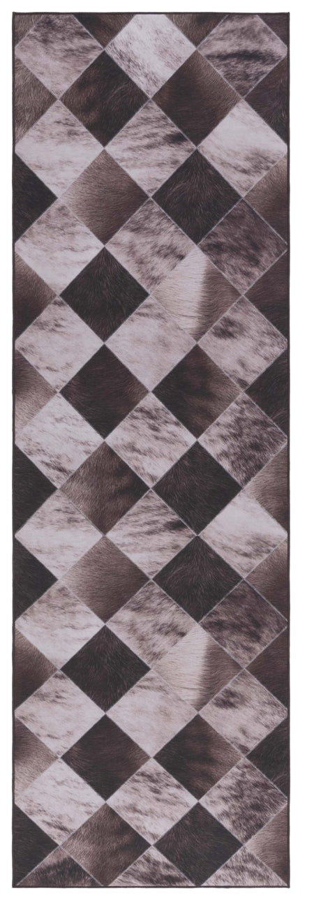 Safavieh Faux Hide Fah535S Light Brown/Brown Rug - Safavieh - fah535s - 28