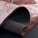 Safavieh Faux Hide Fah535S Light Brown/Brown Rug - Safavieh - fah535s - 6r