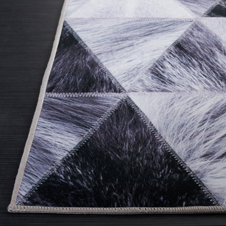 Safavieh Faux Hide Fah545F Light Grey/Dark Grey Rug - Safavieh - fah545f - 3