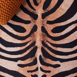 Safavieh Faux Hide Fah547P Light Orange/Black Rug - Safavieh - fah547p - 6r