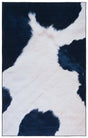 Safavieh Faux Hide Fah548A Ivory/Dark Blue Rug - Safavieh - fah548a - 3