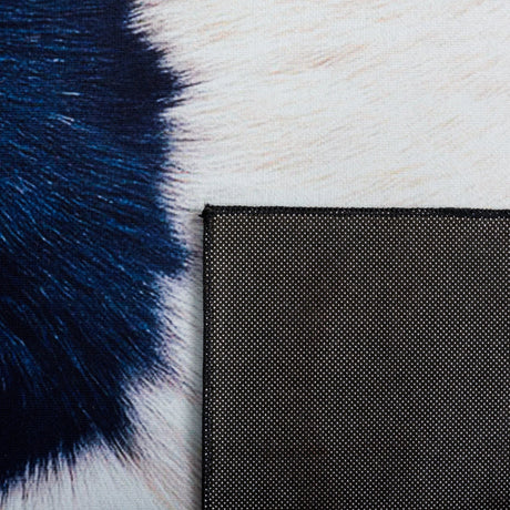 Safavieh Faux Hide Fah548A Ivory/Dark Blue Rug - Safavieh - fah548a - 3