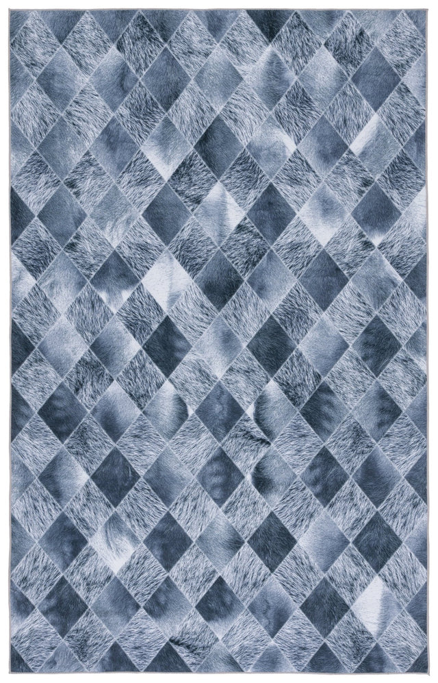 Safavieh Faux Hide Fah550G Grey/Dark Grey Rug - Safavieh - fah550g - 3