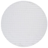 Safavieh Faux Rabbit Bubble 100 6'-0" x 6'-0" Rug in Ivory