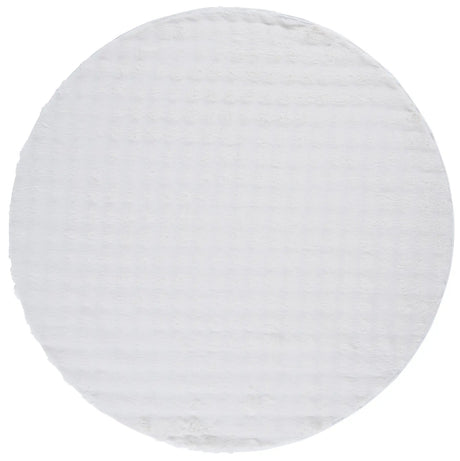 Safavieh Faux Rabbit Bubble 100 6'-0" x 6'-0" Rug in Ivory