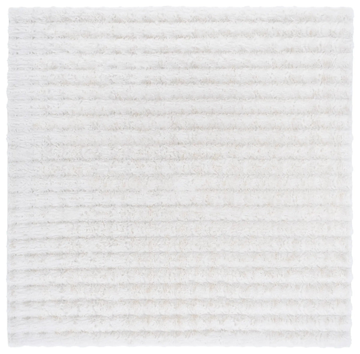 Safavieh Faux Rabbit Bubble 100 6'-0" x 6'-0" Rug in Ivory