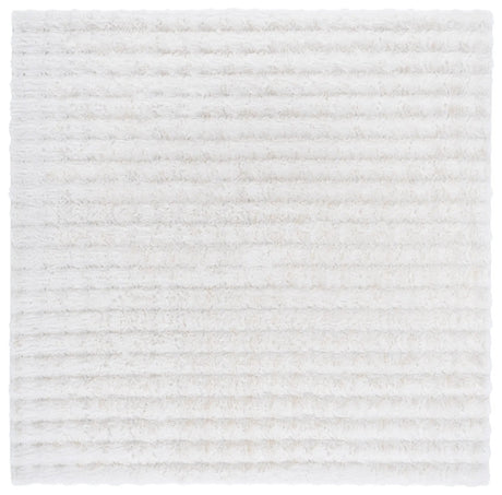 Safavieh Faux Rabbit Bubble 100 6'-0" x 6'-0" Rug in Ivory