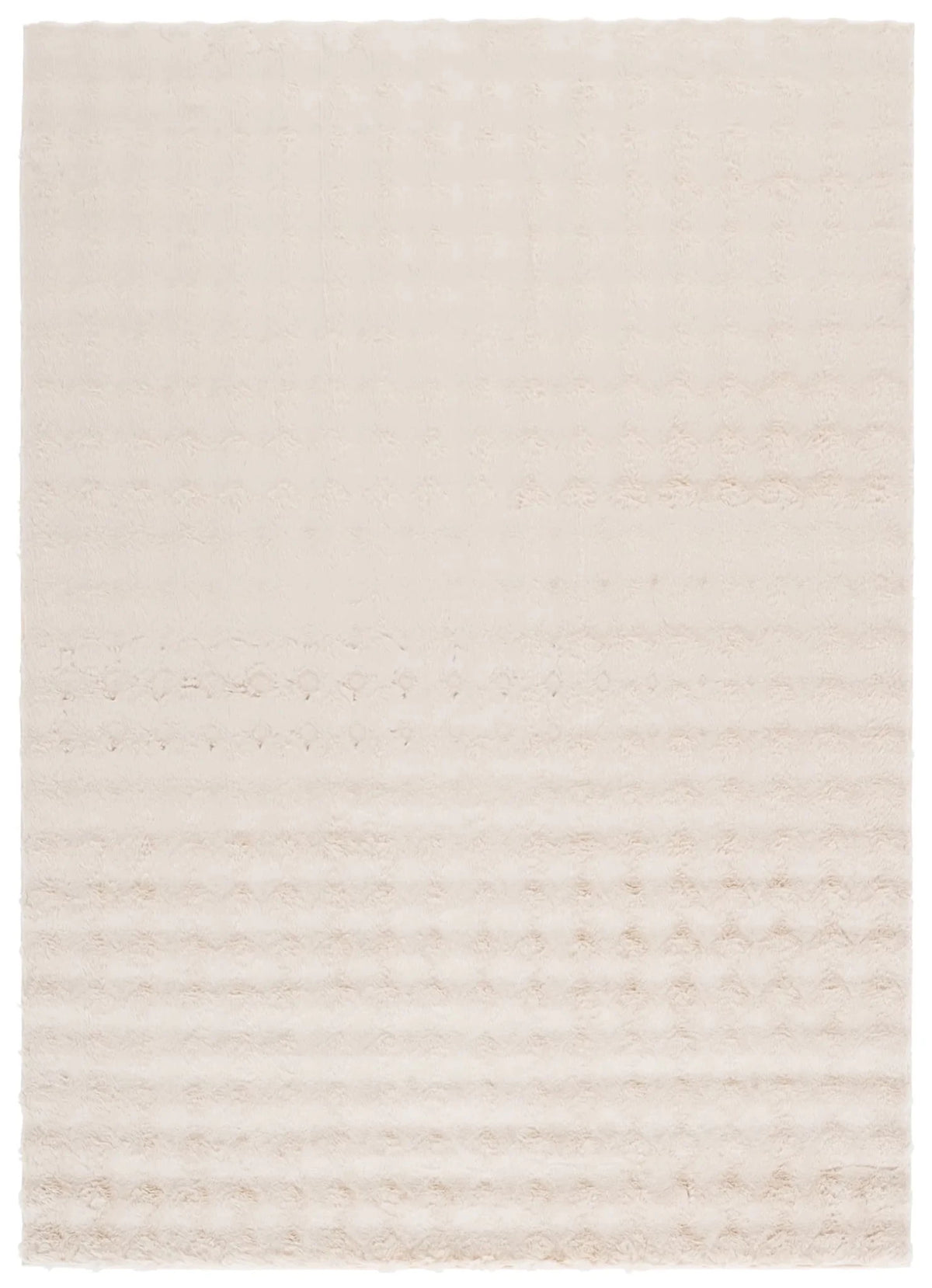 Safavieh Faux Rabbit Bubble 100 5'-0" x 7'-0" Rug in Beige