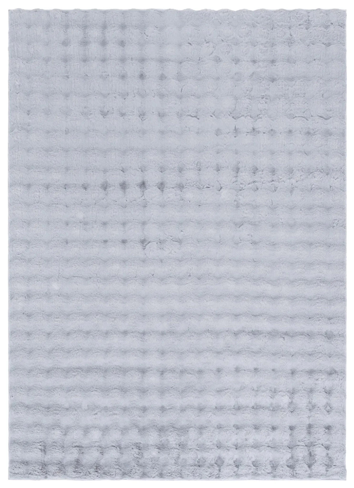 Safavieh Faux Rabbit Bubble 100 5'-0" x 7'-0" Rug in Grey