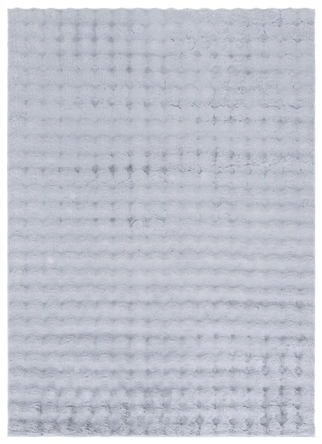 Safavieh Faux Rabbit Bubble 100 5'-0" x 7'-0" Rug in Grey