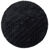 Safavieh Faux Rabbit Bubble 100 6'-0" x 6'-0" Rug in Black