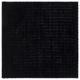 Safavieh Faux Rabbit Bubble 100 6'-0" x 6'-0" Rug in Black
