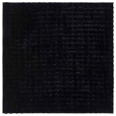 Safavieh Faux Rabbit Bubble 100 6'-0" x 6'-0" Rug in Black