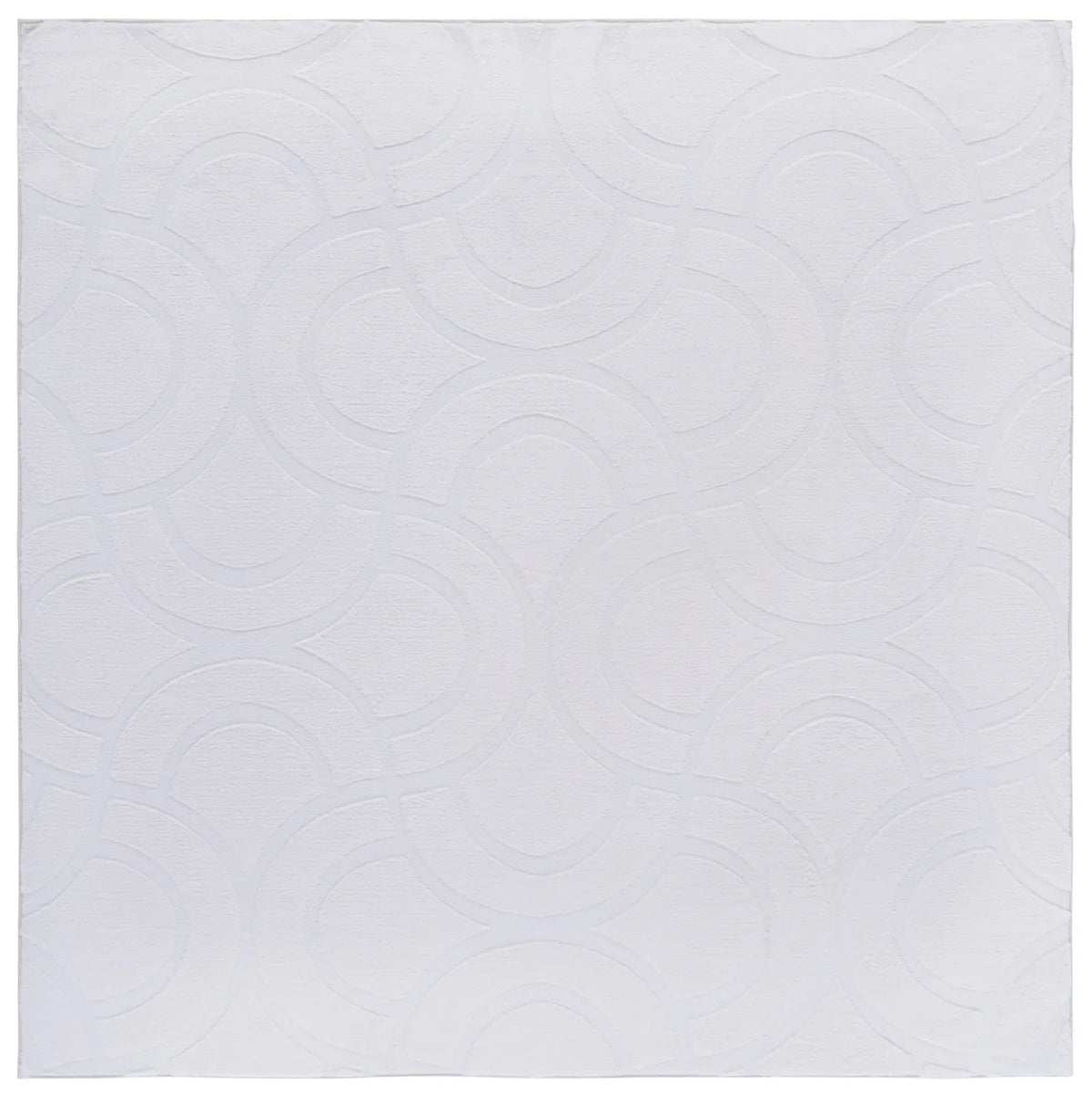 Safavieh Faux Rabbit Fur  800 6'-0" x 6'-0" Rug in Ivory