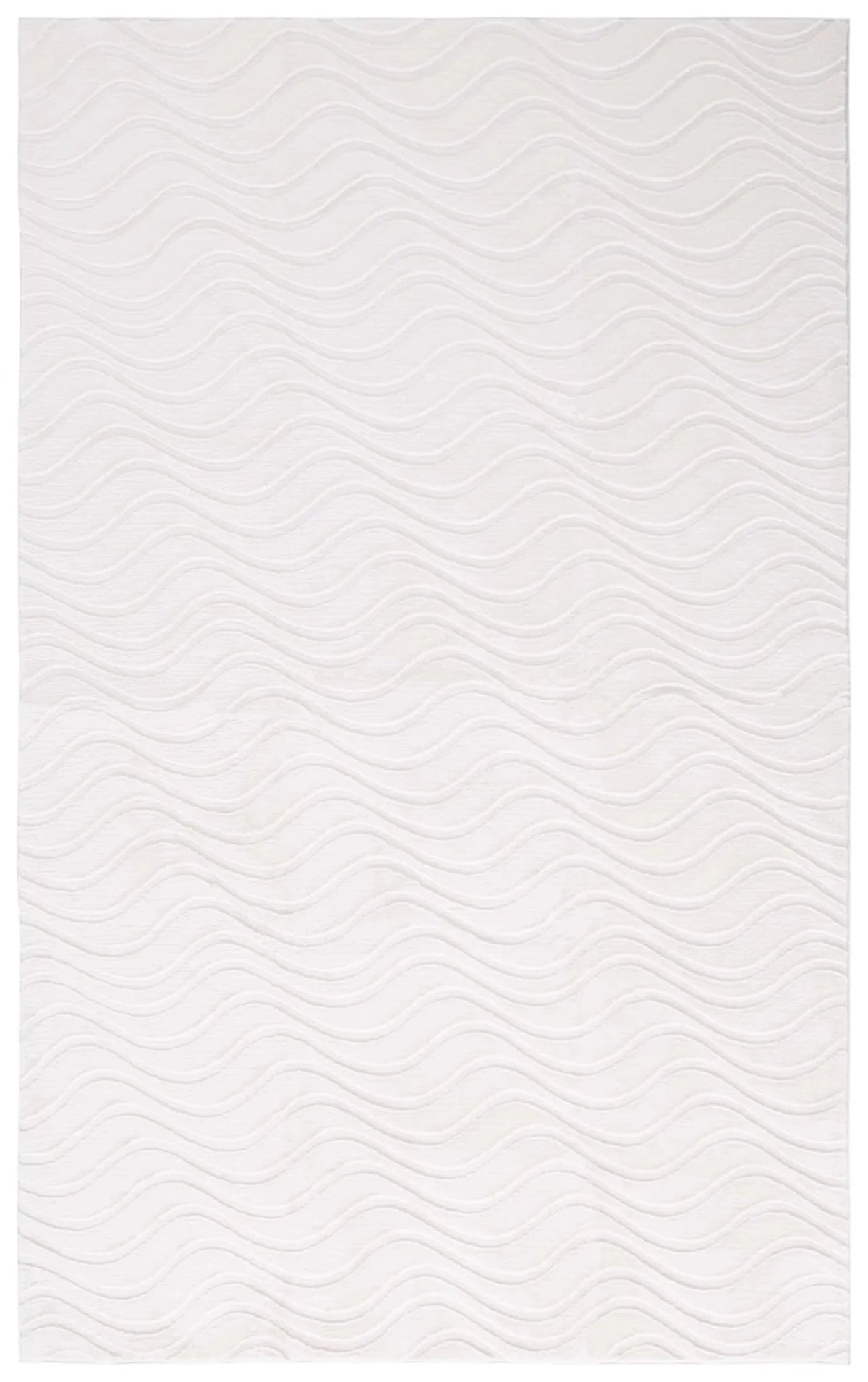 Safavieh Faux Rabbit Fur  800 4'-0" x 6'-0" Rug in Ivory