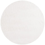 Safavieh Faux Rabbit Fur  800 6'-0" x 6'-0" Rug in Ivory