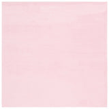 Safavieh Faux Rabbit Fur Frf100U Pink Rug - Safavieh - frf100u - 6r