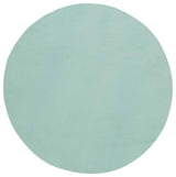 Safavieh Faux Rabbit Fur 6'-0" x 6'-0" Rug in Sage