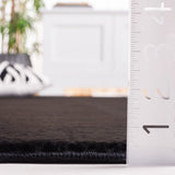 Safavieh Faux Rabbit Fur Frf100Z Black Rug - Safavieh - frf100z - 2